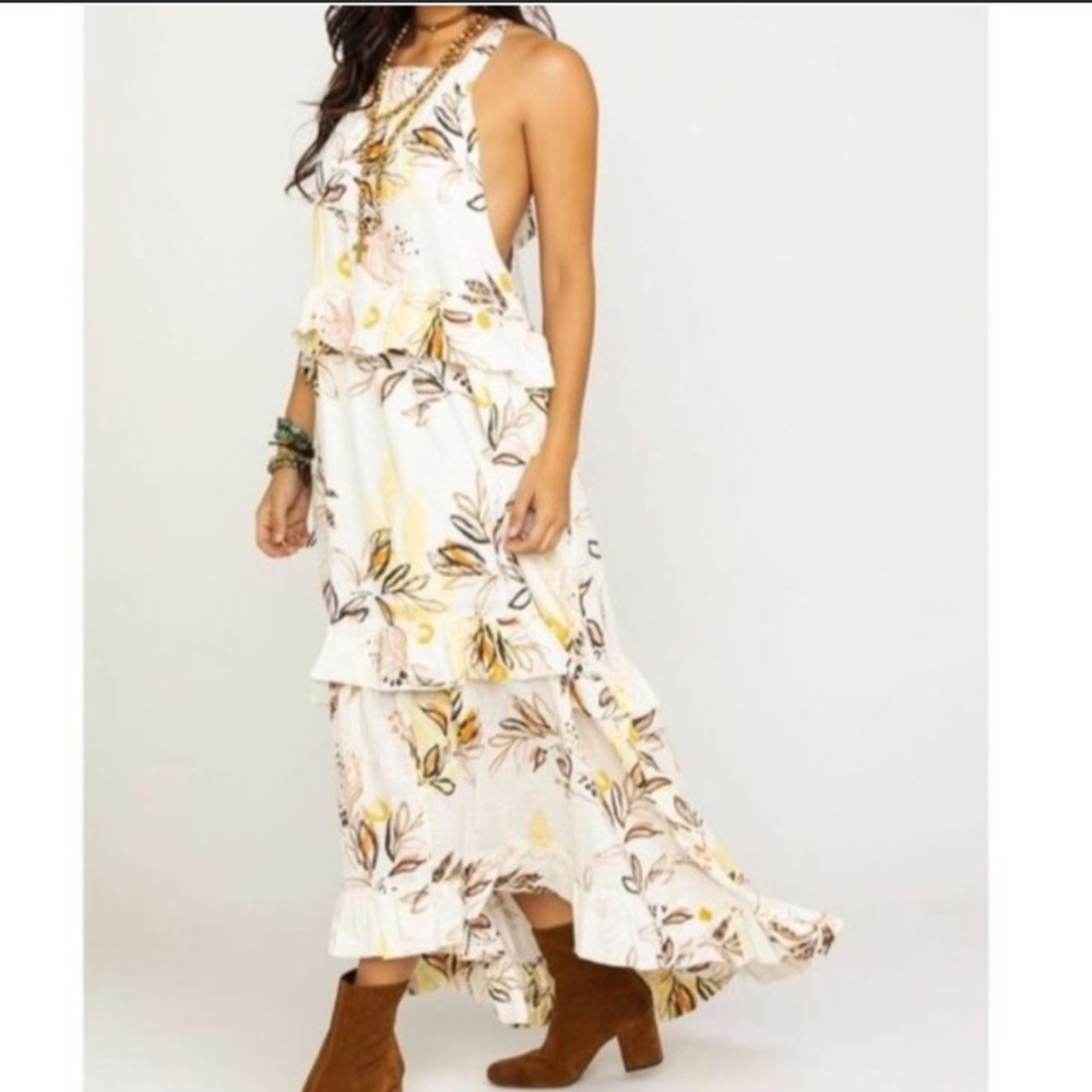 Free People Anita High/Low Maxi Dress XS - Picture 3 of 14